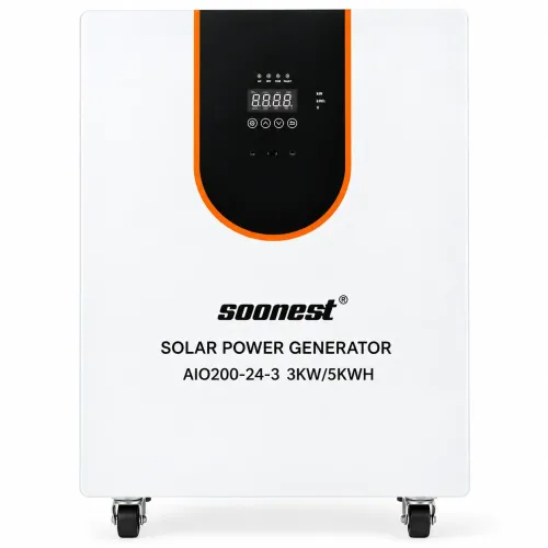 Гибридный инвертор All-in-One ESS Soonest 3 кВт / 5.12 кВт·ч (25.6V 200Ah, AIO200-24-3) - фото 3