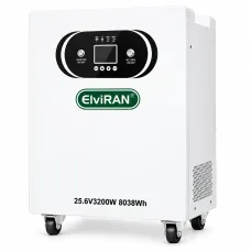 Гибридная зарядная станция All-in-One EiviRAN ES-2432 3.2 кВт / 8.04 кВт·ч (25.6V 8038Wh, LiFePO4)