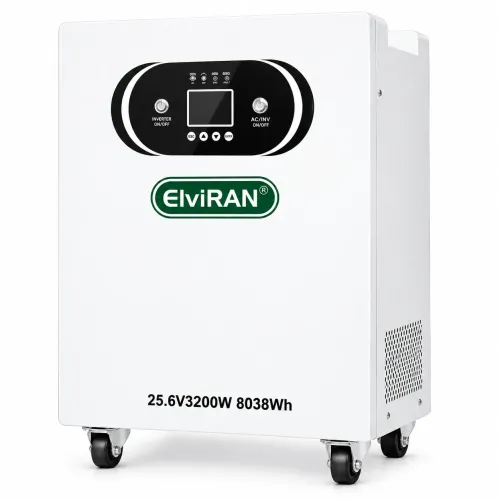 Гибридная зарядная станция All-in-One EiviRAN ES-2432 3.2 кВт / 8.04 кВт·ч (25.6V 8038Wh, LiFePO4)