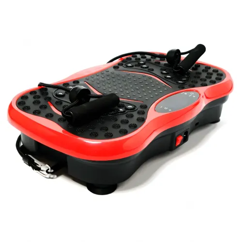 Виброплатформа для похудения и фитнеса S131 Bluetooth (200 Вт, до 150 кг, 99 скоростей, 5 программ, красная) - фото 6