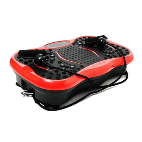 Віброплатформа для схуднення та фітнесу S131 Bluetooth (200 Вт, до 150 кг, 99 швидкостей, 5 програм, червона) - фото 2