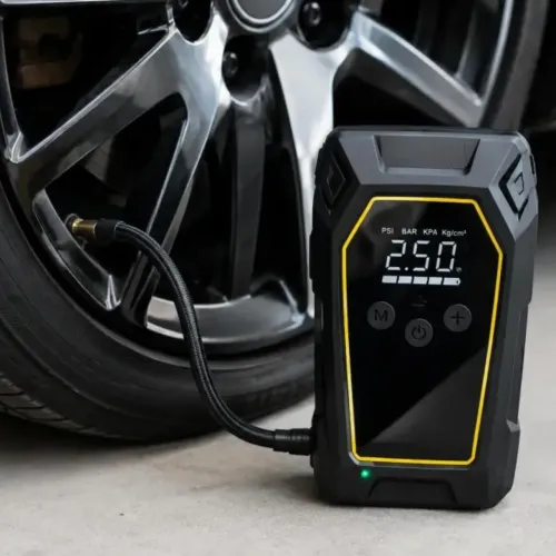 Пускозарядное устройство с компрессором K5 12V 16000mAh 4000A 150 PSI, пусковой бустер для авто, автокомпрессор, Power Bank - фото 6