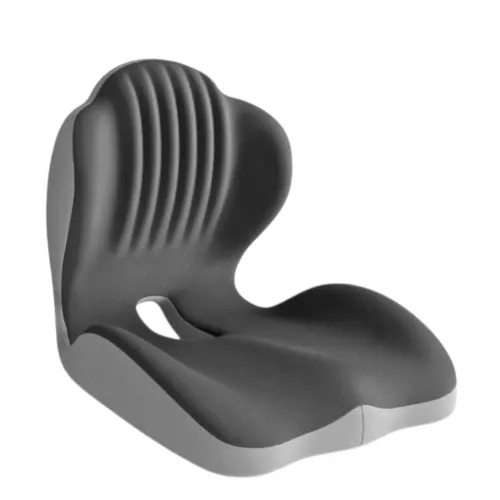 Ортопедична подушка для крісла 2-в-1 Метелик PILLOW-09 з ефектом пам'яті Memory Foam, L-подібна подушка для сидіння та спини - фото 5