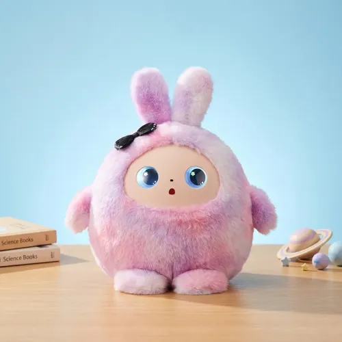 Интерактивная мягкая игрушка с искусственным интеллектом AITOYS Зайчик BB1882F-87 (Розовая), умный AI-робот с LED-глазами и Wi-Fi - фото 7