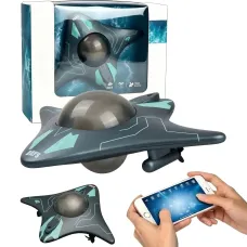 Радиоуправляемый катер-скат с подводной Wi-Fi камерой i-Spy Toys RAYS 777-273, лодка-шпион FPV с управлением с телефона