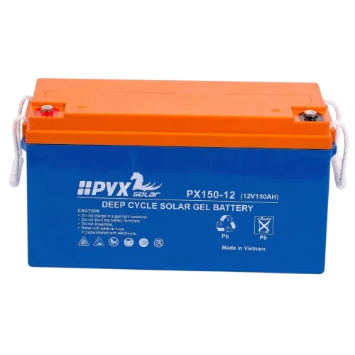 Тяговый гелевый аккумулятор 12V 150Ah HPYX Solar PX150-12 (1.8 кВт·ч) Deep Cycle GEL для инвертора котла и ИБП - фото 7