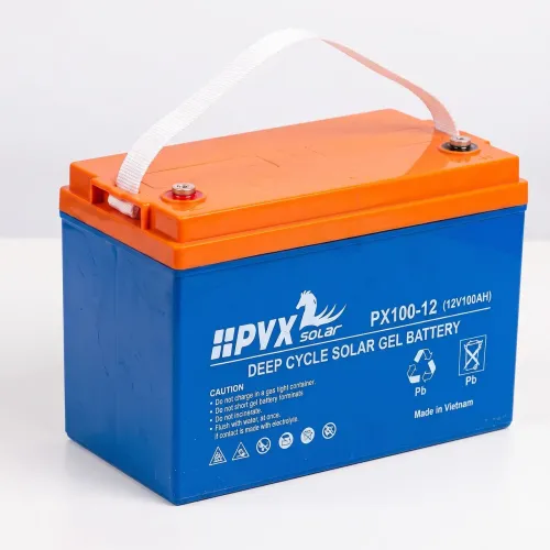 Тяговой гелевый аккумулятор 12V 100Ah HPYX Solar PX100-12 (1.2 кВт·ч) Deep Cycle GEL для инвертора котла и ИБП - фото 4