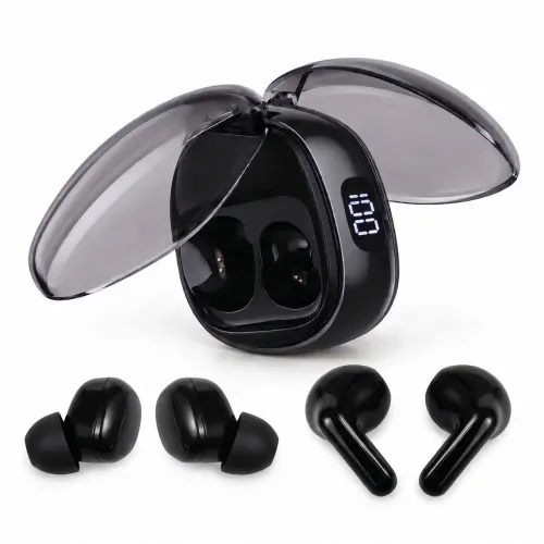 Беспроводные наушники Bluetooth 2 пары в одном кейсе G86 TWS (4 наушника) с LED-дисплеем, сенсорные наушники-вкладыши и вакуумные