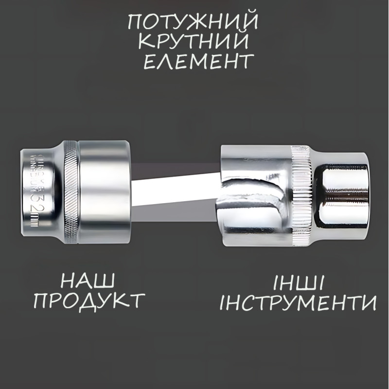 Набір інструментів 172 предмети, інструменти для автомобіля piece sleeve set AND ES-172 у пластиковому кейсі фото - 7