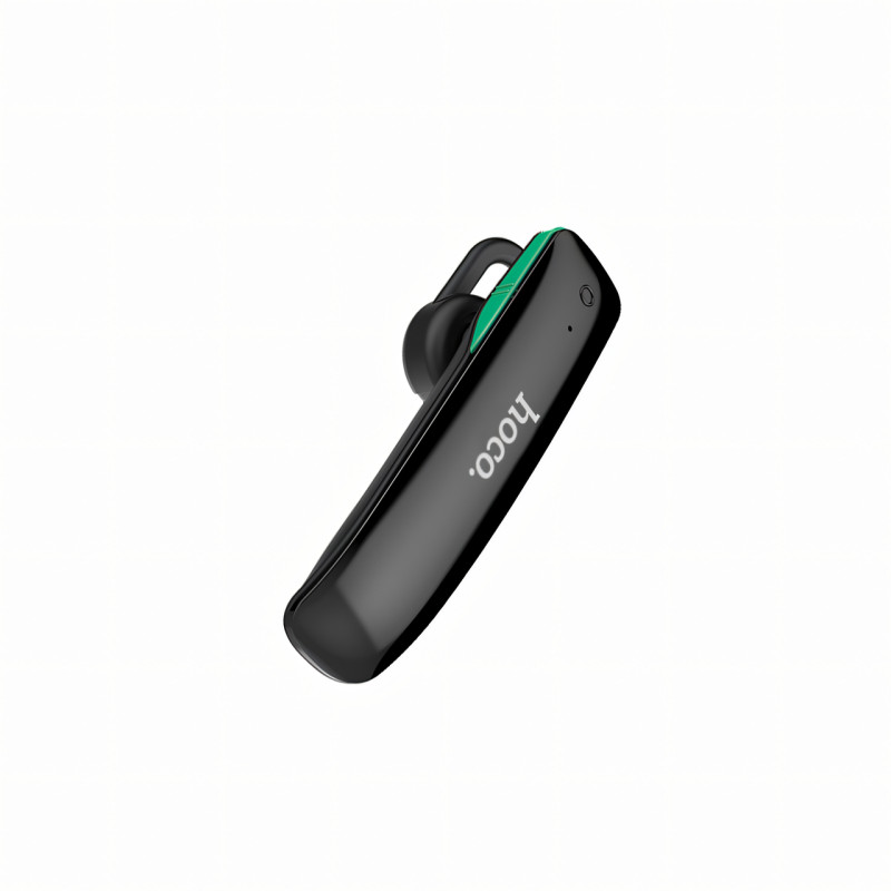 Бездротова Bluetooth гарнітура HOCO E1 з мікрофоном, 50 mAh, радіус дії до 10 м, чорний фото - 6