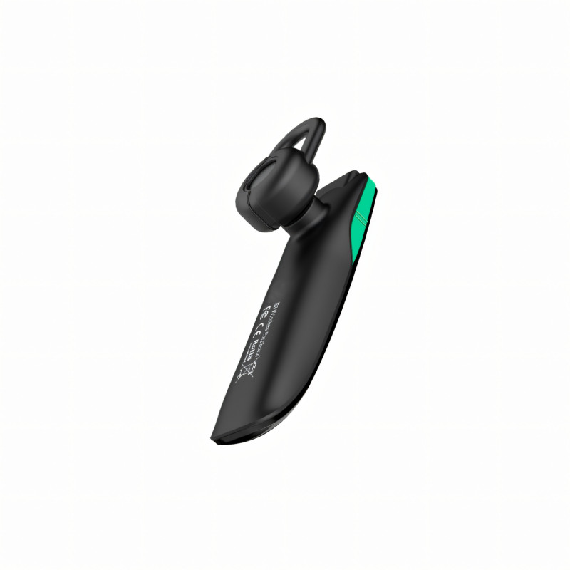 Бездротова Bluetooth гарнітура HOCO E1 з мікрофоном, 50 mAh, радіус дії до 10 м, чорний фото - 4
