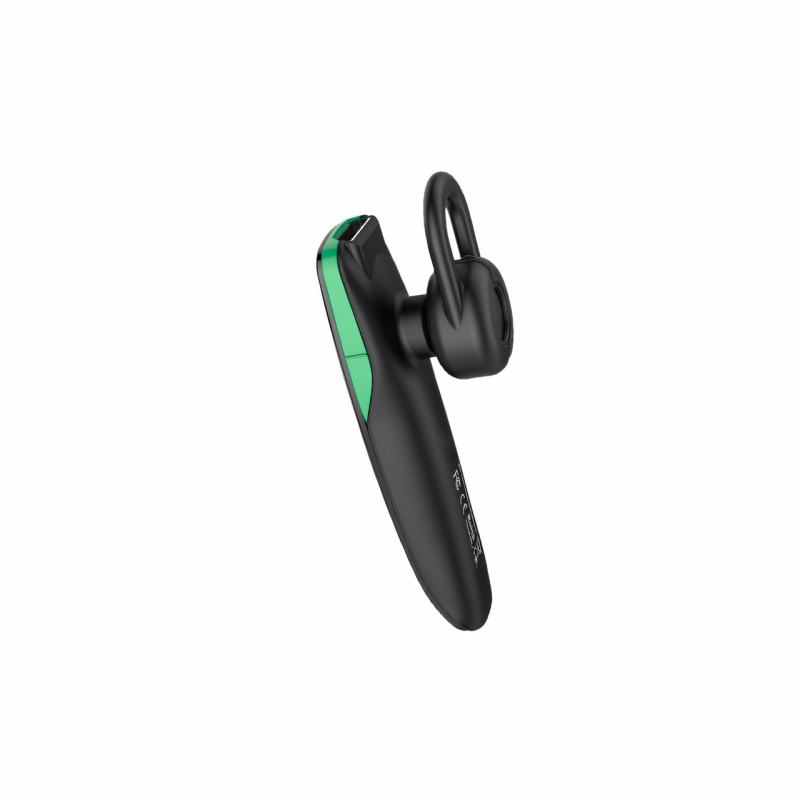 Бездротова Bluetooth гарнітура HOCO E1 з мікрофоном, 50 mAh, радіус дії до 10 м, чорний фото - 5