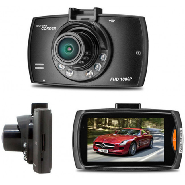 Автомобильный видео регистратор Black Box G30 Pro, FULL HD, LCD 2.7, ночная съемка, датчик движения фото - 1