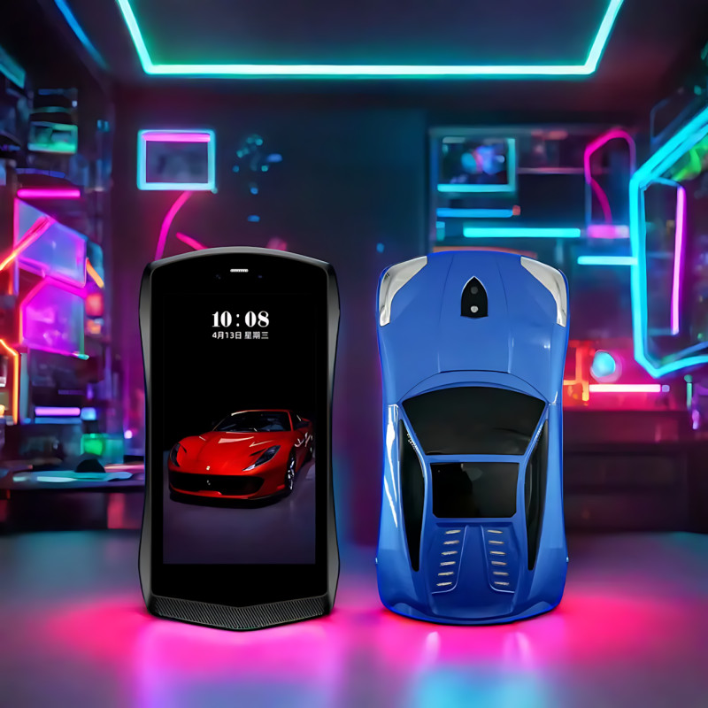 Kidiby Kids F1 – детский планшет в форме машинки с IPS экраном 7 дюймов, поддержкой SIM-карты и ОС Android 7.0 Синий фото - 8