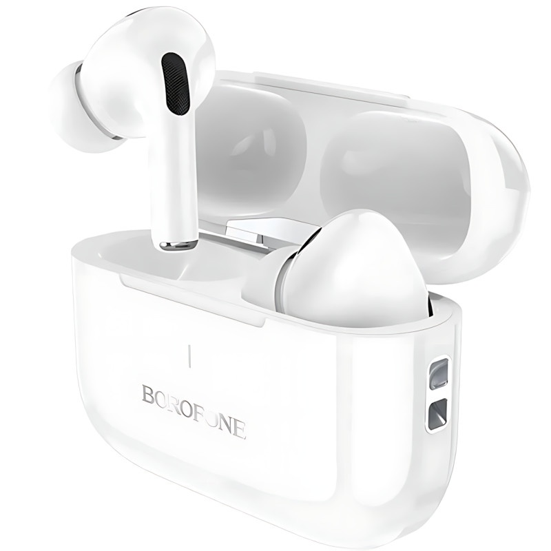 Bluetooth Гарнітура Borofone BW59 True з кейсом, бездротові навушники із сенсорним керуванням фото - 5