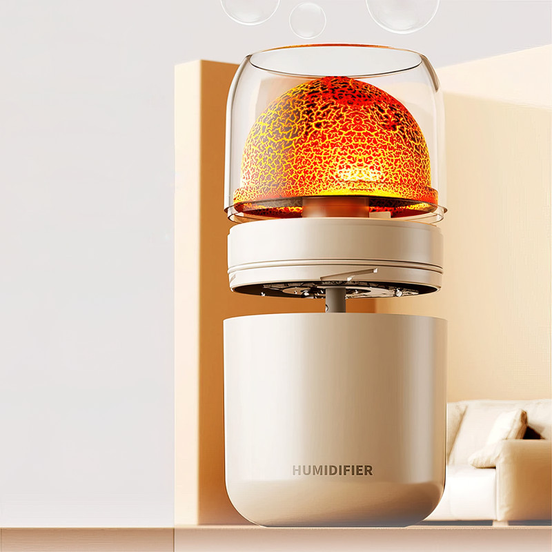 Зволожувач повітря LAMP JSQ-2, нічник, куля, 280 мл, 2 Вт, 2 режими роботи фото - 3