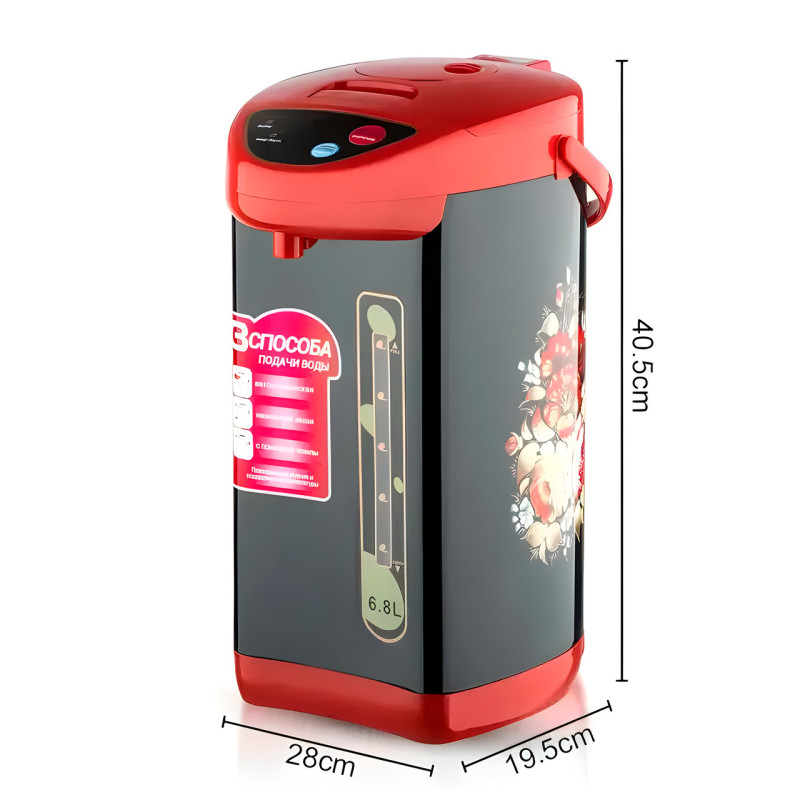 Термопот EMERALD Thermo Pot Genius (EK 7906A), 6.8 літра, 800 вт. фото - 7