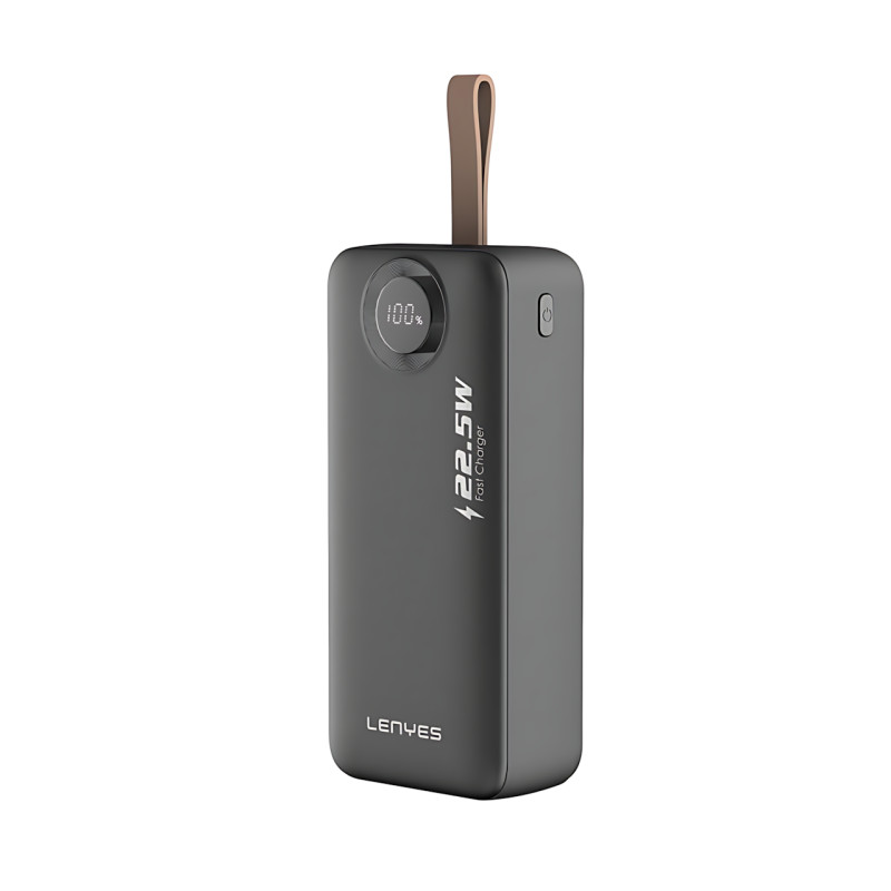 Power bank LENYES PX387D 30000mAh 22.5W с LED дисплеем, поддержкой быстрой зарядки фото - 3