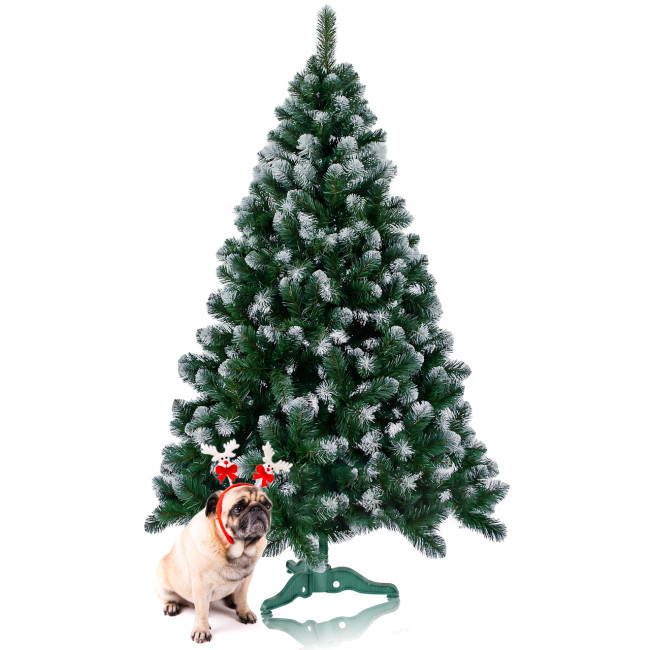 Елка искусственная «Королева» из огнестойкой экопленки ПВХ с белым кончиком, Украина — высоты от 0.35 до 4.0 м 2.5