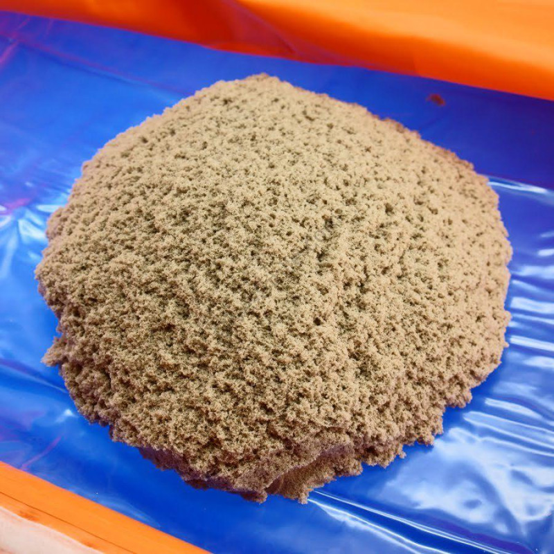 Набор 4 в 1 детский кинетический песок Squishy SAND,  3 формы фото - 4