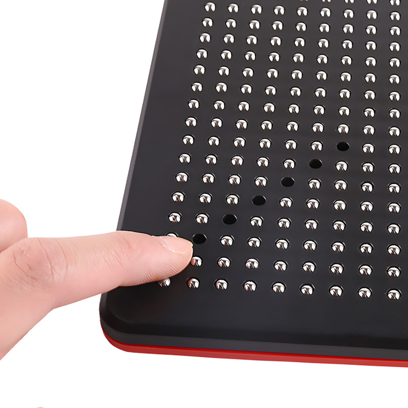 Магнитный планшет Magpad 1763-1, магнитная доска со стилусом для рисования магнитами, 380 магнитов фото - 3