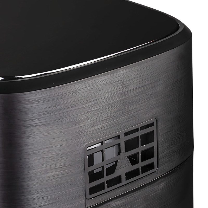 Аэрофритюрница Domotec MS-3222, 2800 Вт, объем 12 л/чаша 8 л, антипригарное покрытие, смотровое окно, 6 программ, сенсорная фото - 8