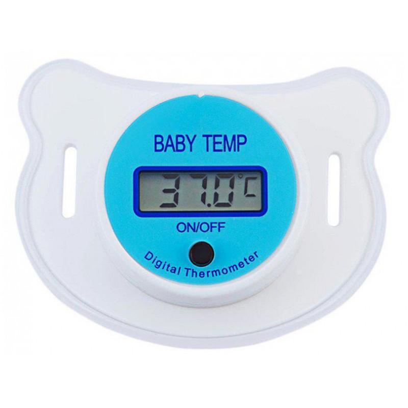 Детский электронный термометр соска SOSKA с дисплеем фото - 4
