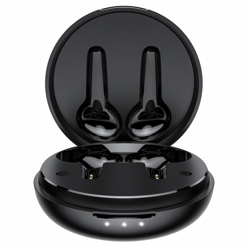 Бездротова гарнітура HOCO ES55 Songful, Bluetooth хендсфри BT5 з кейсом для заряджання фото - 2