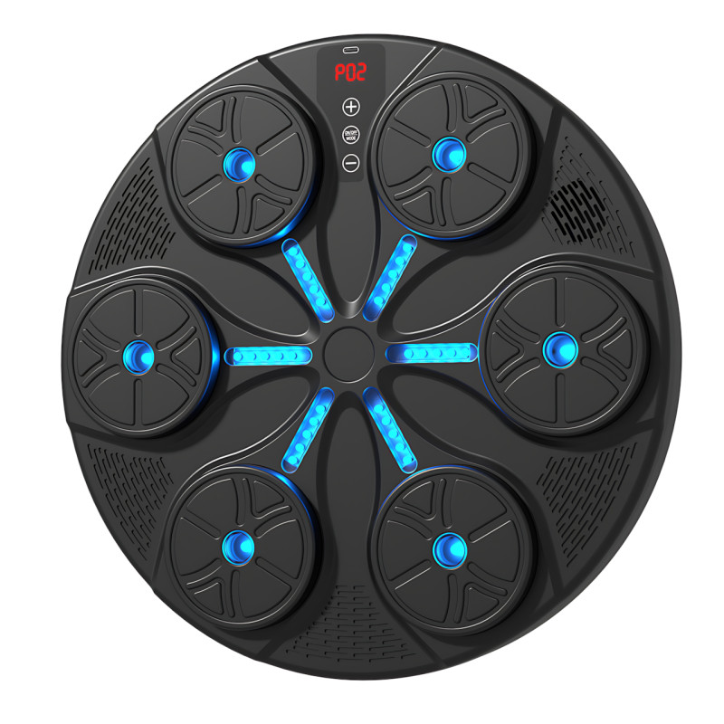 Боксерская мишень с RGB-подсветкой и музыкой – 350 мм, Bluetooth, LED-дисплей фото - 2