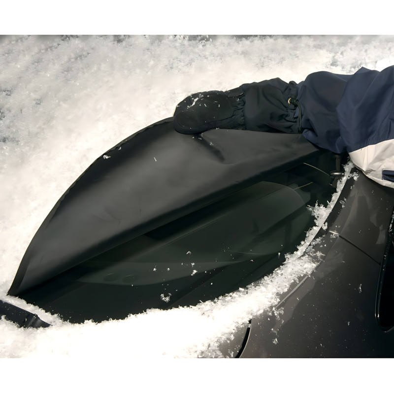 Накидка-чохол на лобове скло автомобіля 150&times;70 см &mdash; захист від снігу, льоду, дощу та сонця, універсальна, поліпропіленова фото - 7