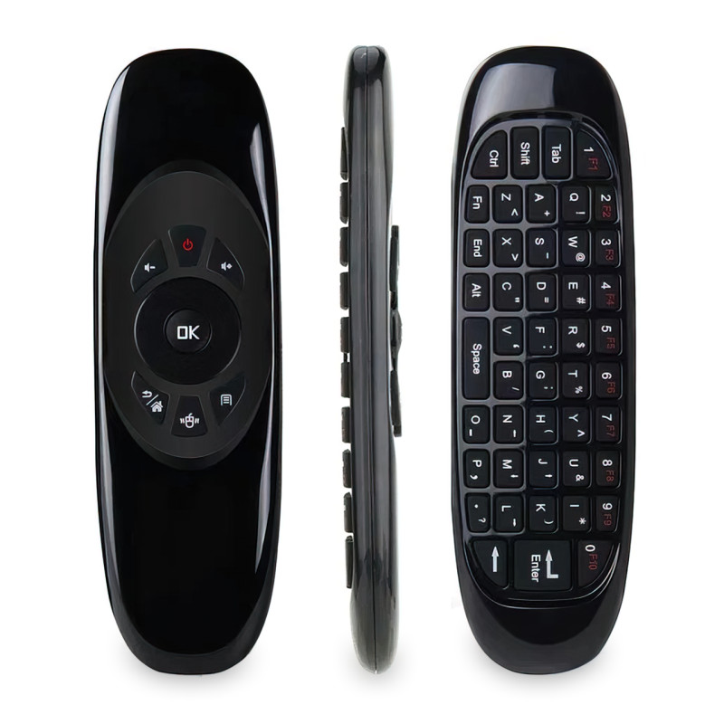 Аеромиш AirMouse I8 3в1 з QWERTY клавіатурою та функцією пульта, з заряджанням від microUSB фото - 2