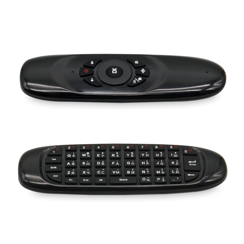 Аеромиш AirMouse I8 3в1 з QWERTY клавіатурою та функцією пульта, з заряджанням від microUSB фото - 3