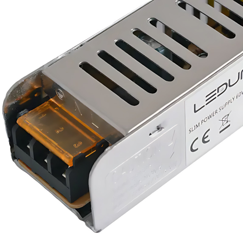 Адаптер 12V 25A METAL Long, імпульсний блок живлення негерметичний — 300 W, пасивне охолодження, IP20 фото - 7