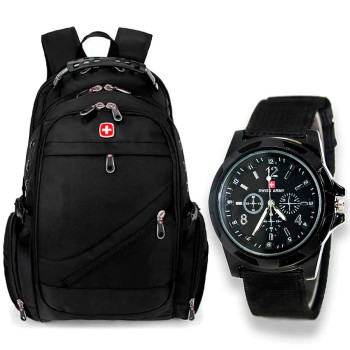 Phoenix Gear +часы Swiss Водонепроницаемый Швейцарский рюкзак