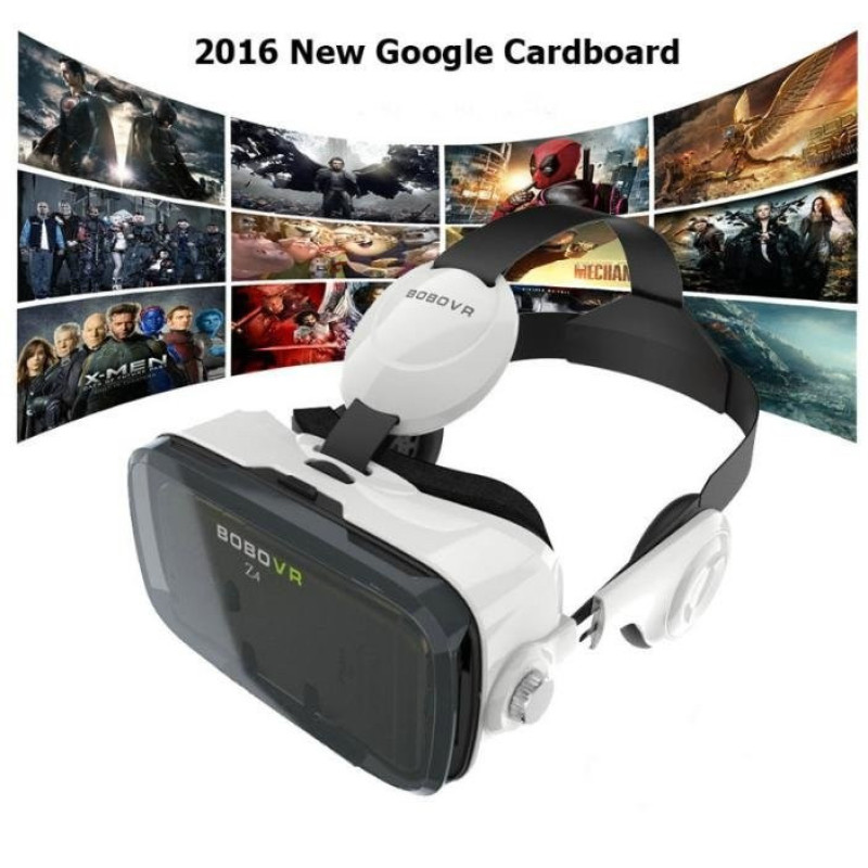 Шлем виртуальной реальности BOBO VR Z4 c наушниками, пульт в комплекте фото - 6