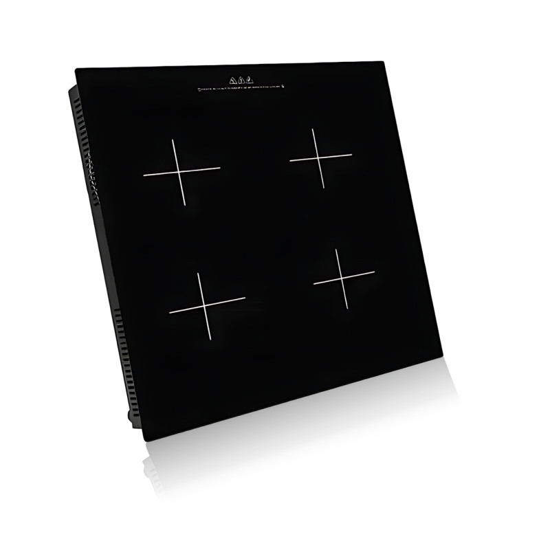 Индукционная электроплита Domotec MS-5864, настольная, 4 конфорки, 5900 Вт, сенсорное управление, склокерамика, черная фото - 2