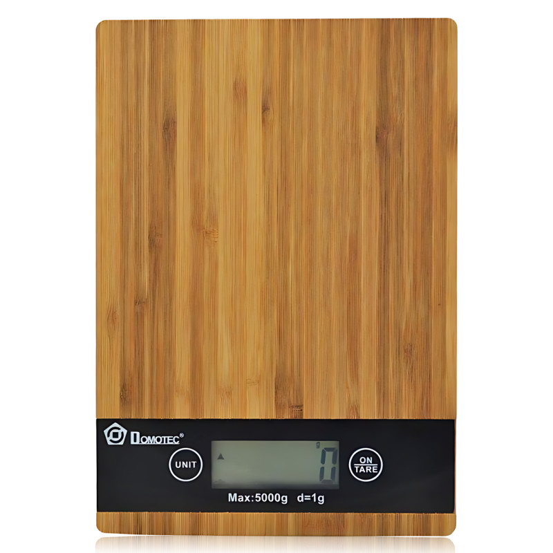 Кухонные электронные весы Domotec MS-A ACS KE-A до 5 кг, точность 0.1 г, LCD-дисплей, функция тарирования, автоотключение фото - 2