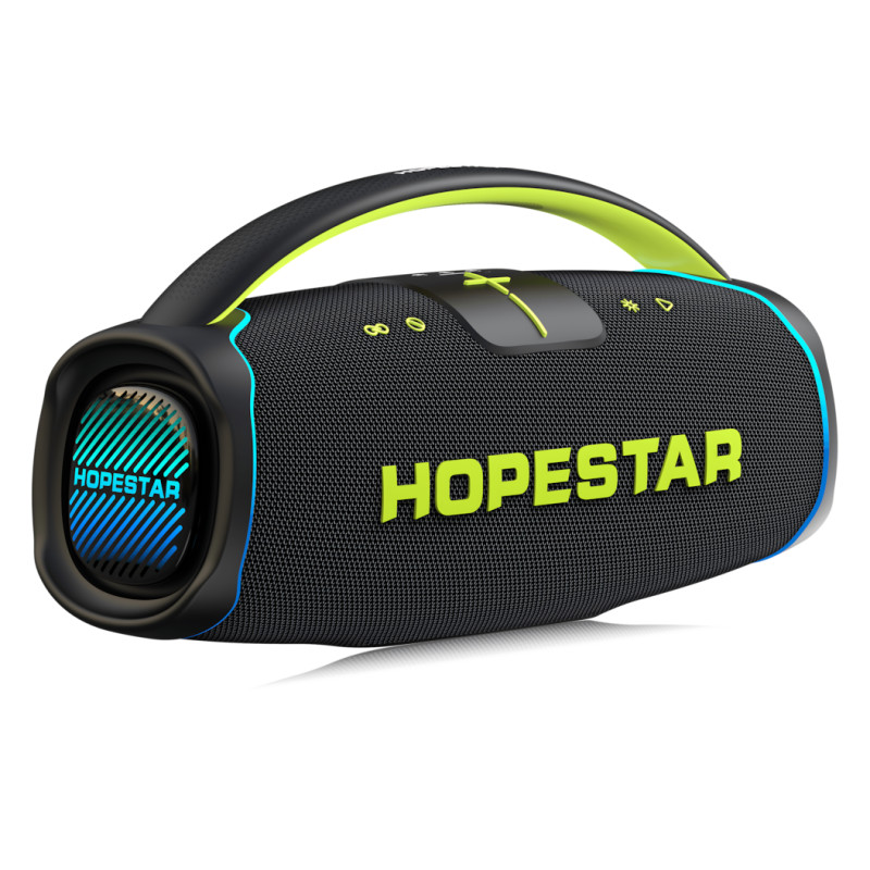 Портативна Bluetooth-колонка Hopestar A65 300 Вт з мікрофоном, акумулятором, RGB, TWS, IPX6, USB/TF/AUX фото - 2