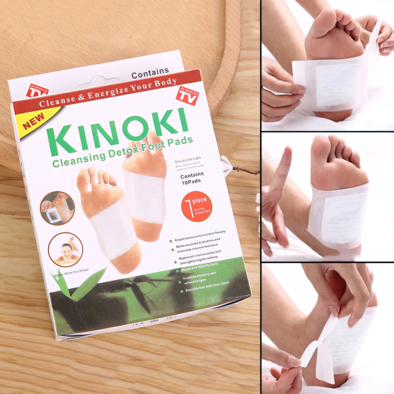 Пластырь для ступней KINOKI для очищения организма фото - 4