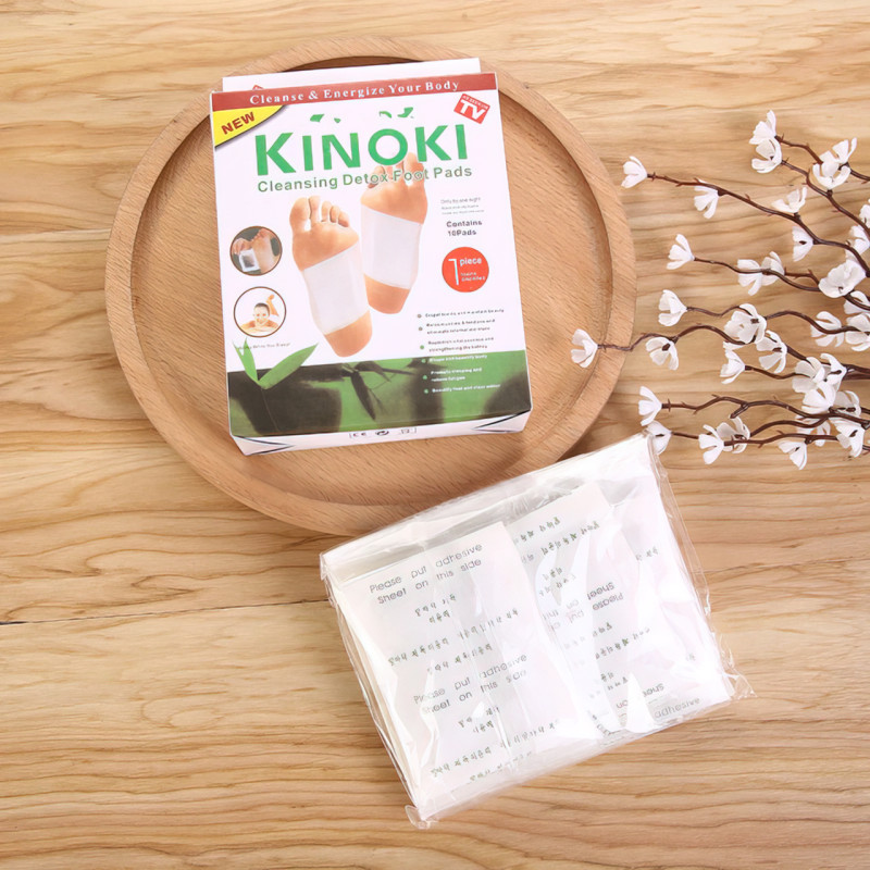 Пластырь для ступней KINOKI для очищения организма фото - 2