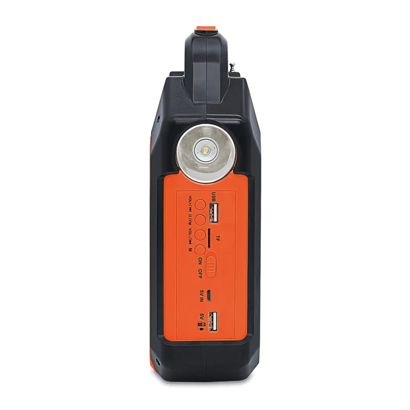 Портативна сонячна система EasyPower EP-0168, 4500 мА/год, з функцією повербанк, FM-радіо та Bluetooth фото - 4
