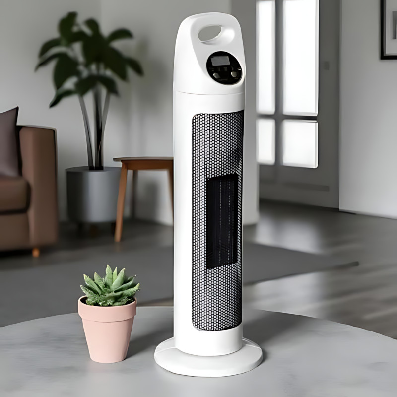 Підлоговий кулер-вентилятор Germatic Air Max 2в1 (BFX-768-1668), тепловентилятор зима-літо, 2000 Вт, з LED-дисплеєм і пультом фото - 10