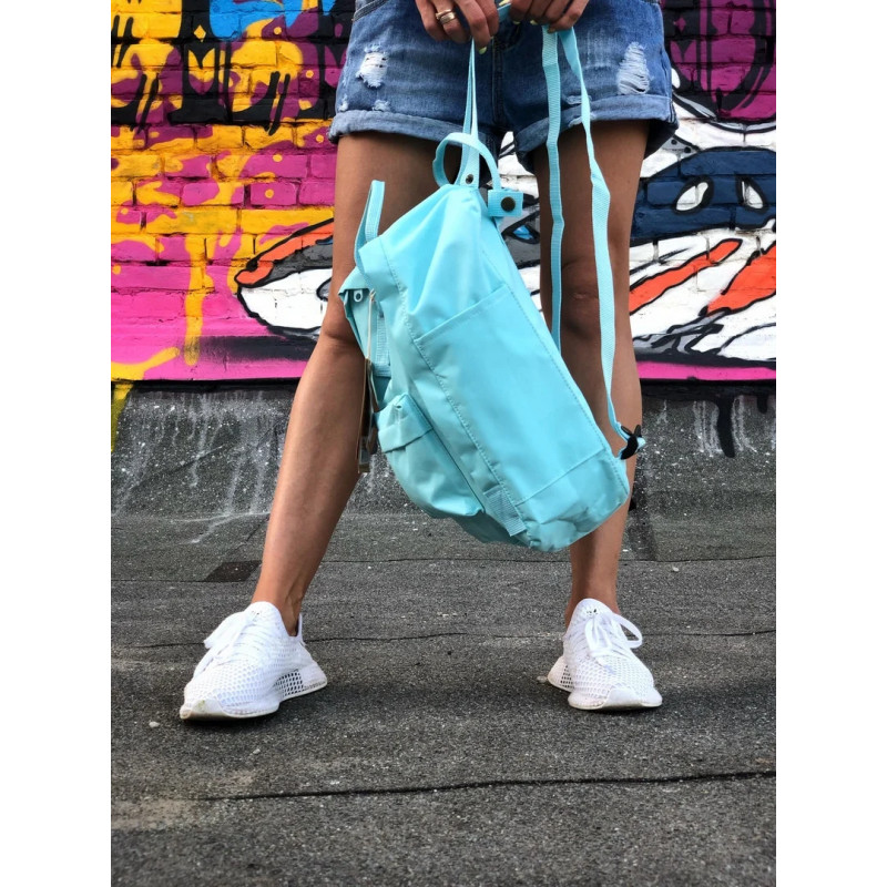 Шведский рюкзак Fjallraven Kanken™ Classic 16л, унисекс, разные цвета Бирюзовый фото - 3