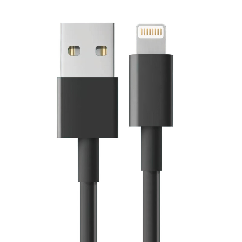 Кабель AMAZON USB-Lightning для зарядки смартфона, 1 метр, 3 А фото - 2
