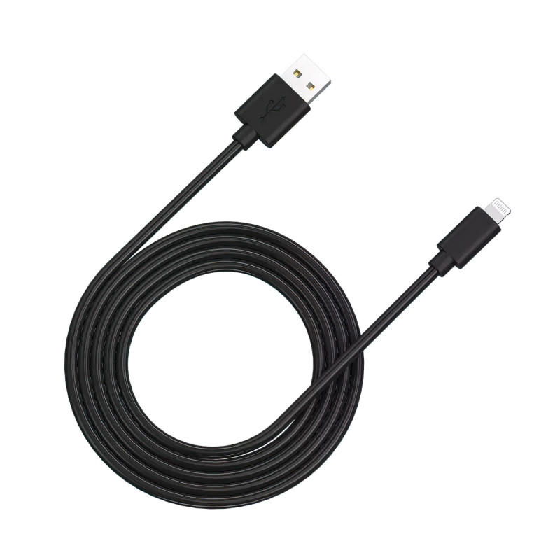 Кабель AMAZON USB-Lightning для зарядки смартфона, 1 метр, 3 А фото - 4