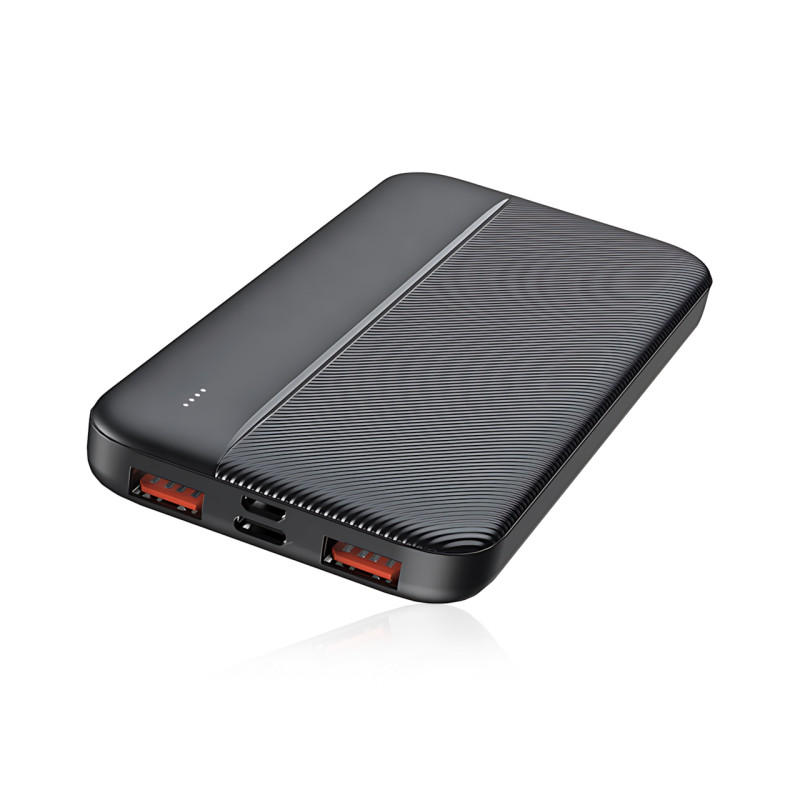 Power Bank LENYES PX163 10000 mAh с LED-индикацией, 2USB, универсальной зарядкой фото - 3