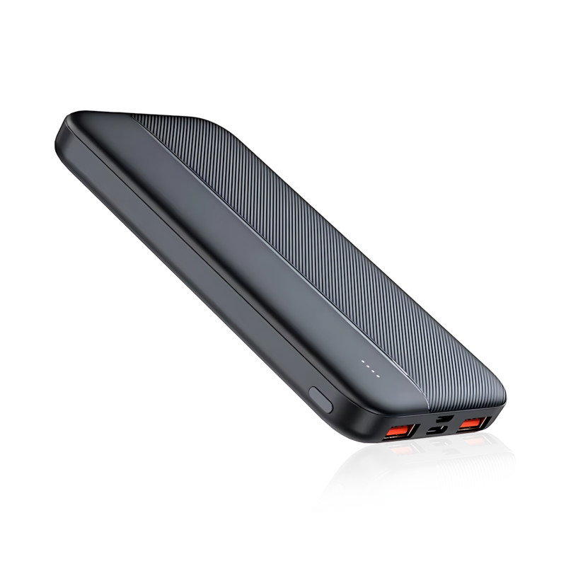 Power Bank LENYES PX163 10000 mAh с LED-индикацией, 2USB, универсальной зарядкой фото - 4