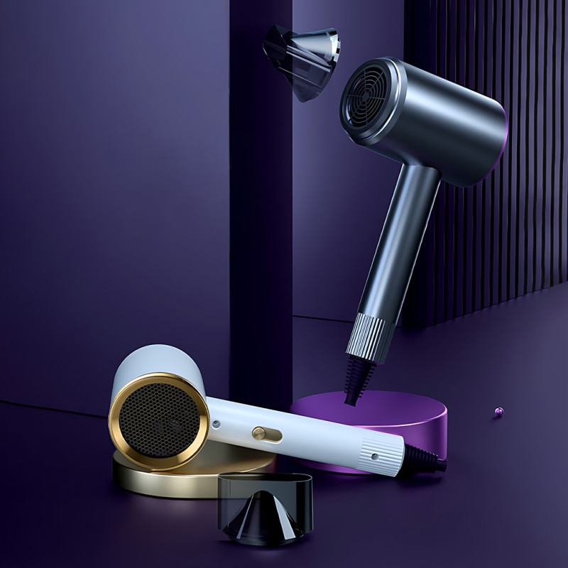 Фен для волосся AIR DRYER LY-335, 2000 Вт, іонізація, холодне повітря, 3 температурні режими, концентратор, поворотний шнур фото - 8