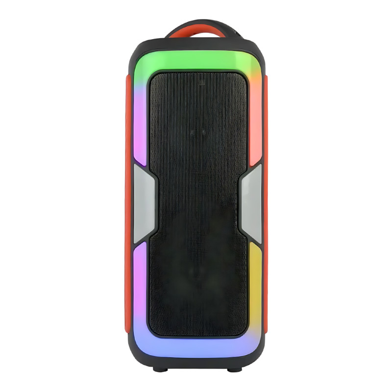 Портативная Bluetooth колонка JQS4407 с микрофоном, пультом и RGB-подсветкой фото - 2