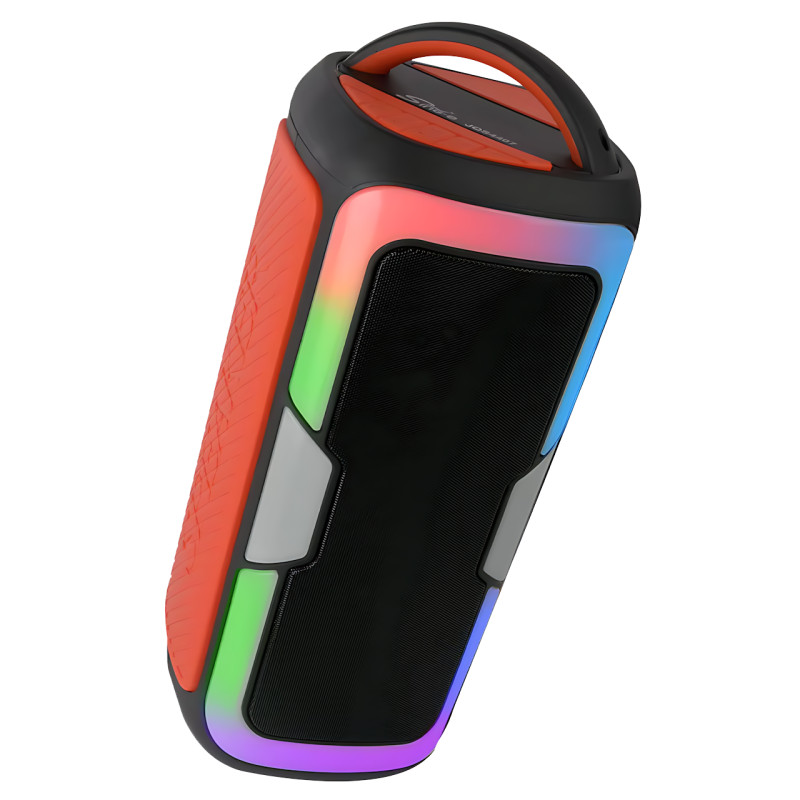 Портативная Bluetooth колонка JQS4407 с микрофоном, пультом и RGB-подсветкой фото - 4